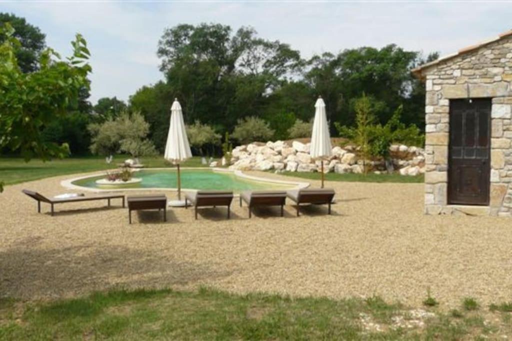 Gite De Charme 80 M², Piscine, Proche D'Uzes. Vezenobres Exteriér fotografie